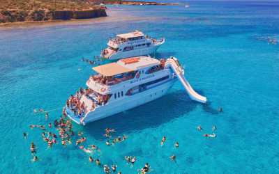 Wycieczka fakultatywna, Rejs na Blue Lagoon z Pafos rejs popołudniowy z transferem z adresu