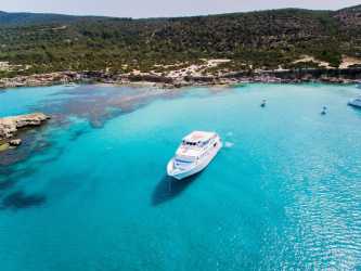 Wycieczka fakultatywna, Rejs na Blue Lagoon z Pafos rejs popołudniowy z transferem z adresu