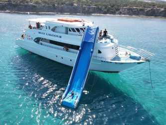 Wycieczka fakultatywna, Rejs na Blue Lagoon z Pafos rejs popołudniowy z transferem z adresu
